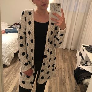 Polka Dot Cardigan